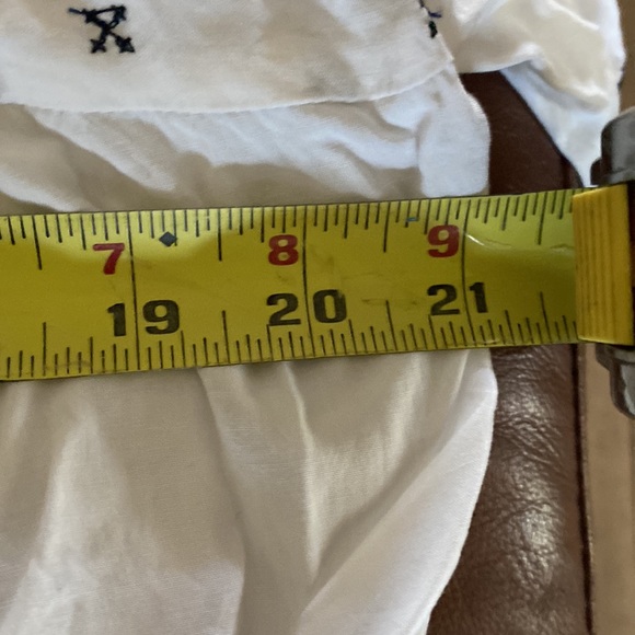 White Boho Embroidered Top Long Sleeve Size 1X - Picture 8 of 12